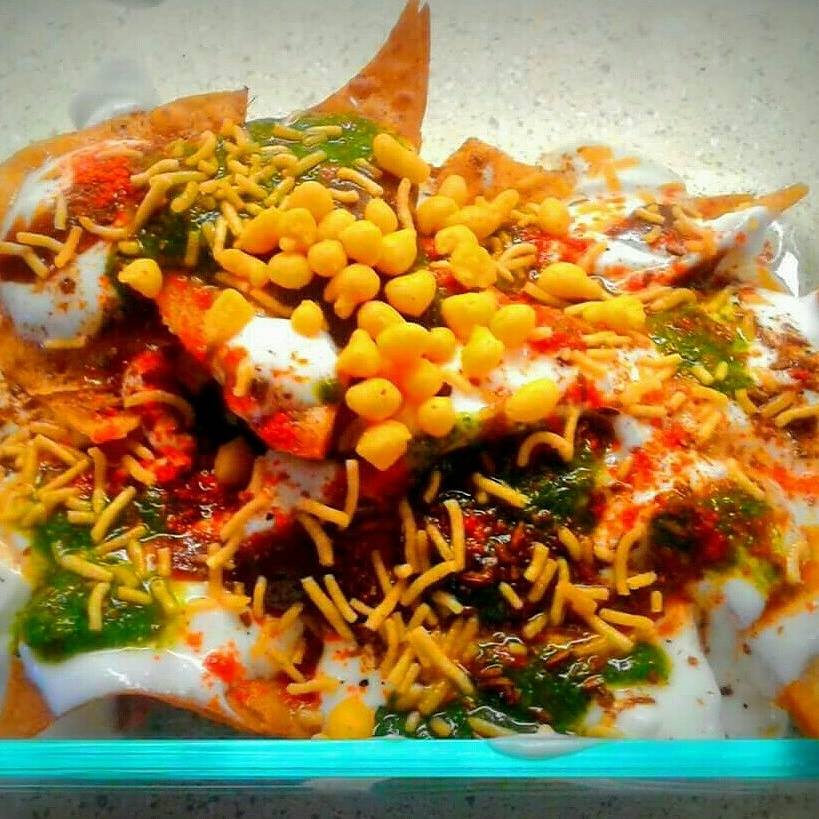 Spicy Papdi Chaat Recipe