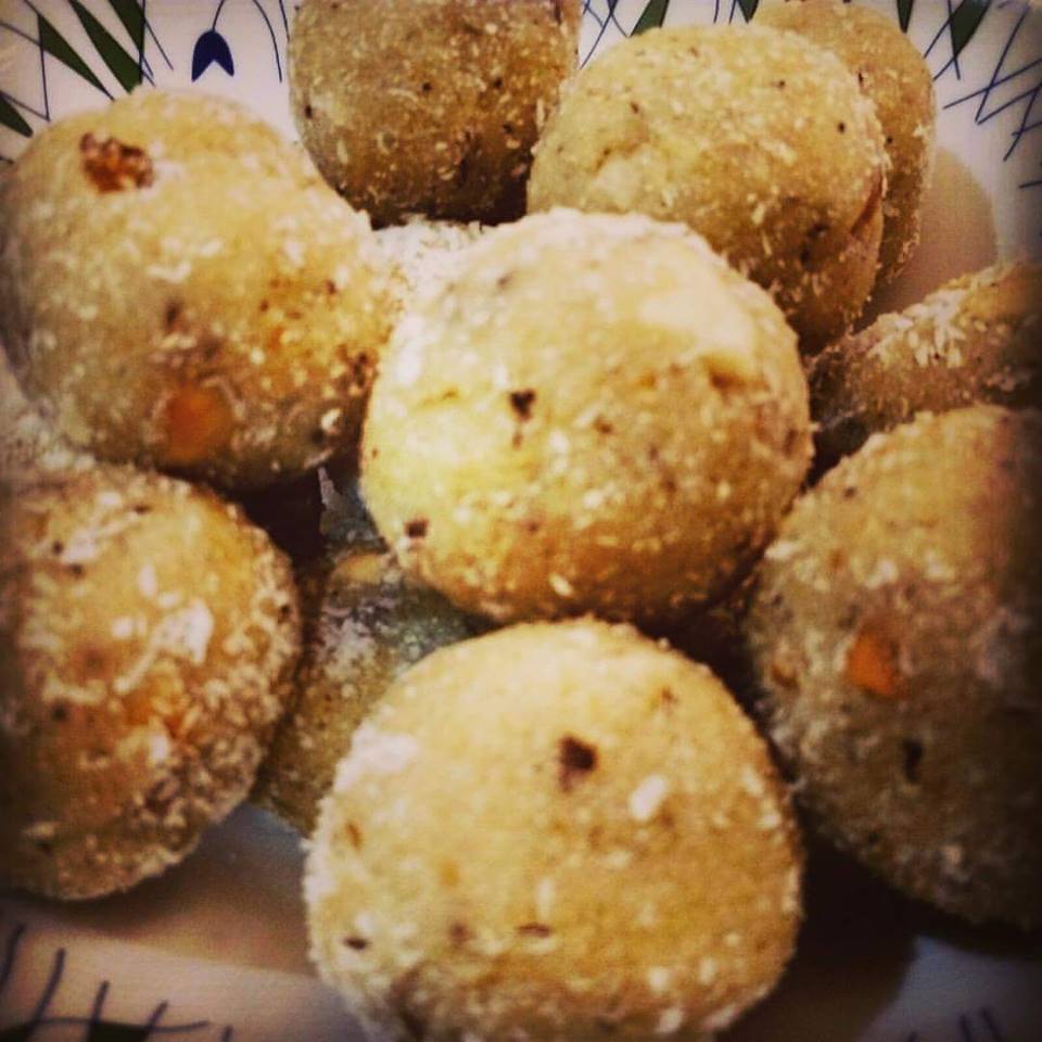 Suji Coconut Laddu Recipe