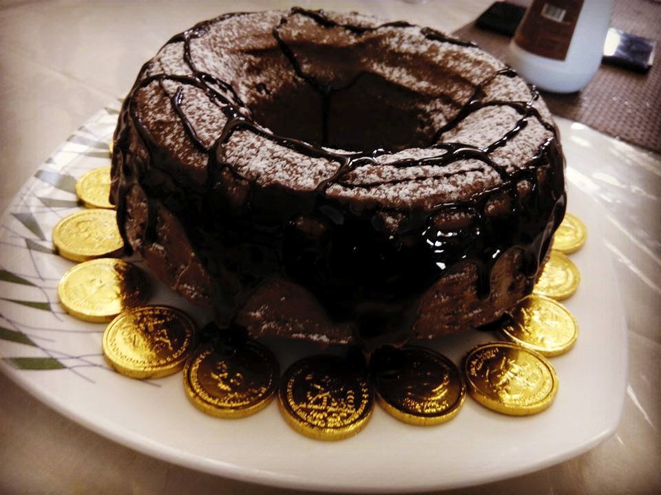 Eggless Chocolate Ring Cake Recipe