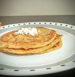 Wheat Banana Coconut Pancake Recipe