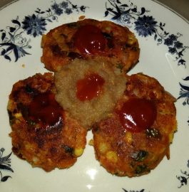 Corn Tikkis Recipe