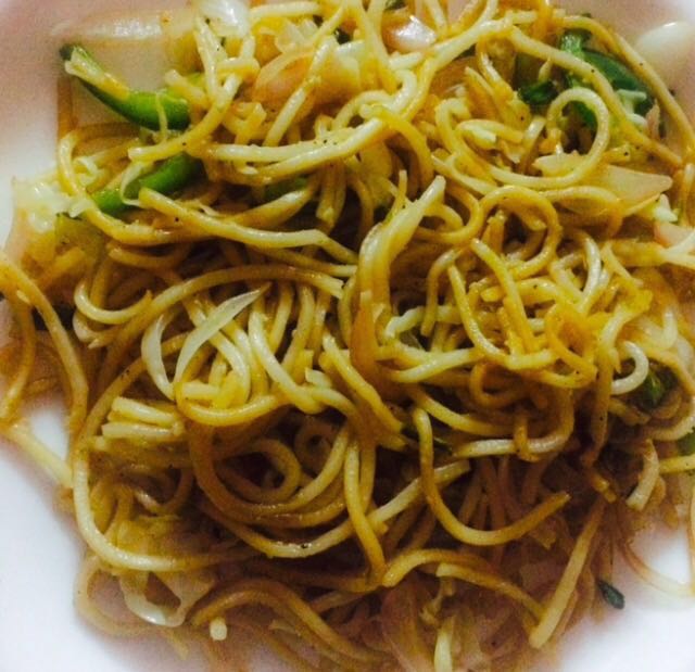 Indo-Chinese Vegetable Chowmein Recipe