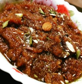 Badam (Almond) Sheera Recipe