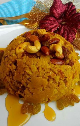 Besan (Gram Flour) Dry Nuts Cake ( Without Oven) Recipe