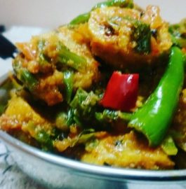 Spring Onion Gatte Recipe