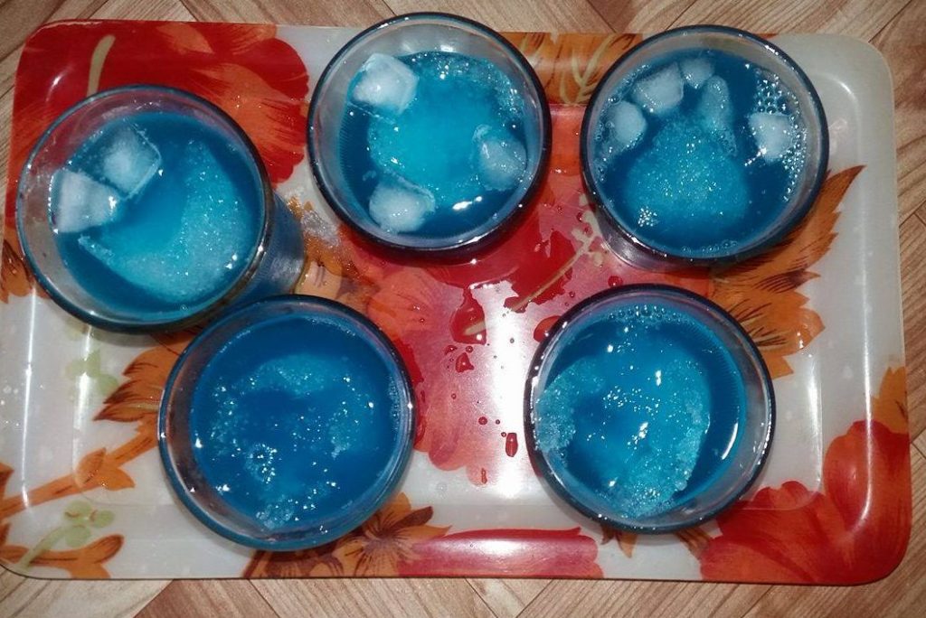 BLUE LAGOON MOCKTAIL Recipe