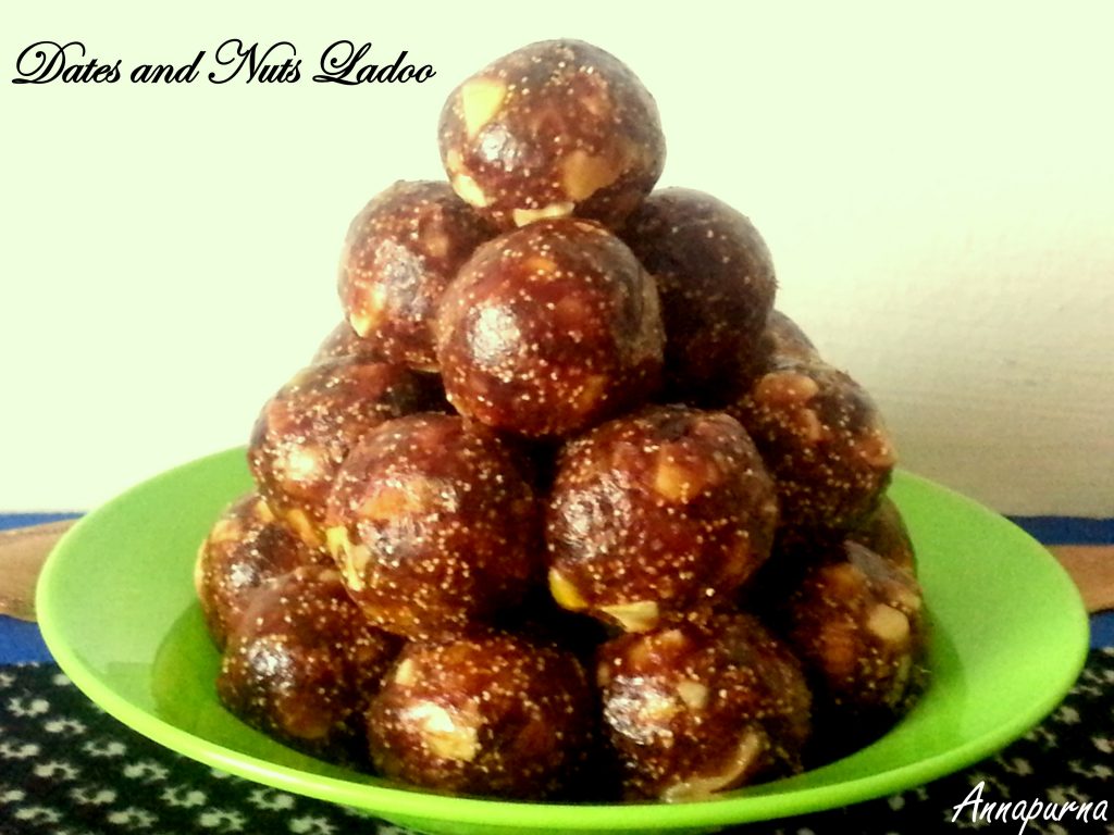 Dates and Nuts Ladoo Recipe