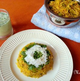 Masale Bhaat / Traditional Maharashtrian Rice Recipe