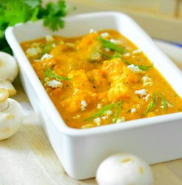 Paneer Mushroom Curry Recipe