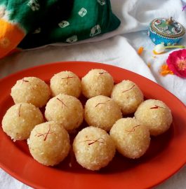 Peanut Coconut Ladoo Recipe