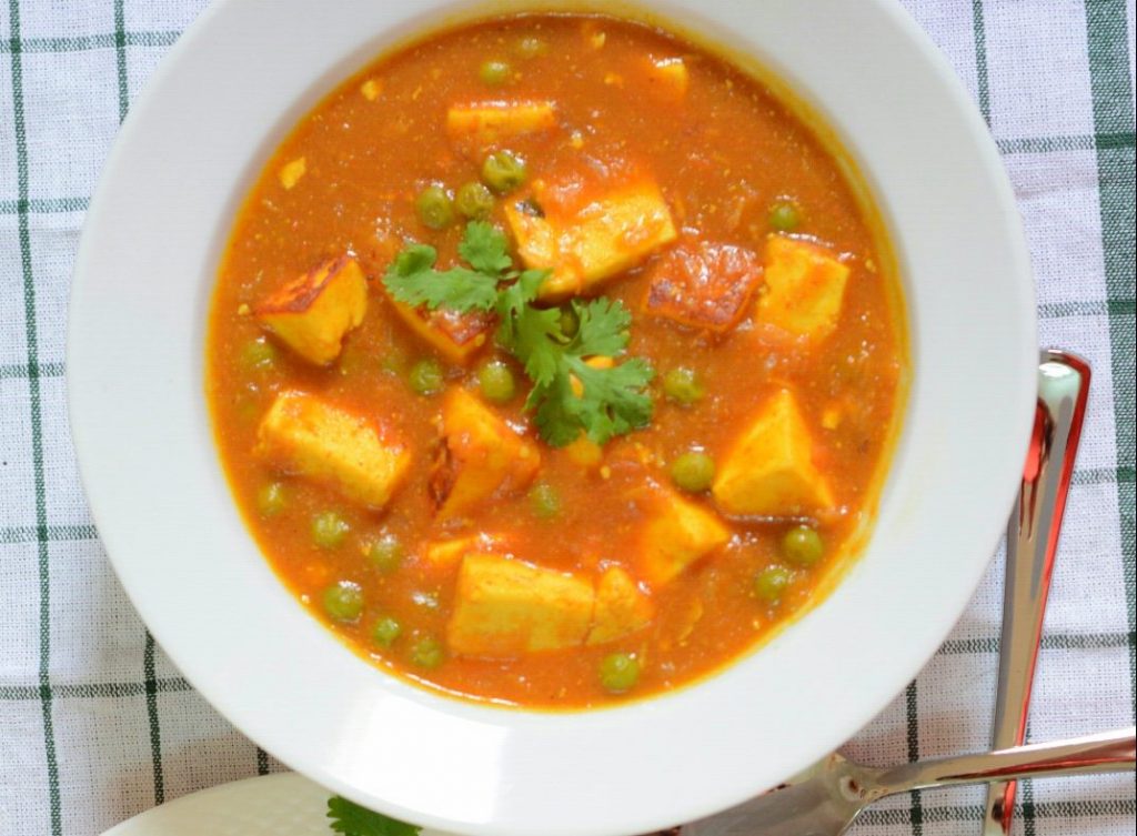 Matar Paneer Recipe