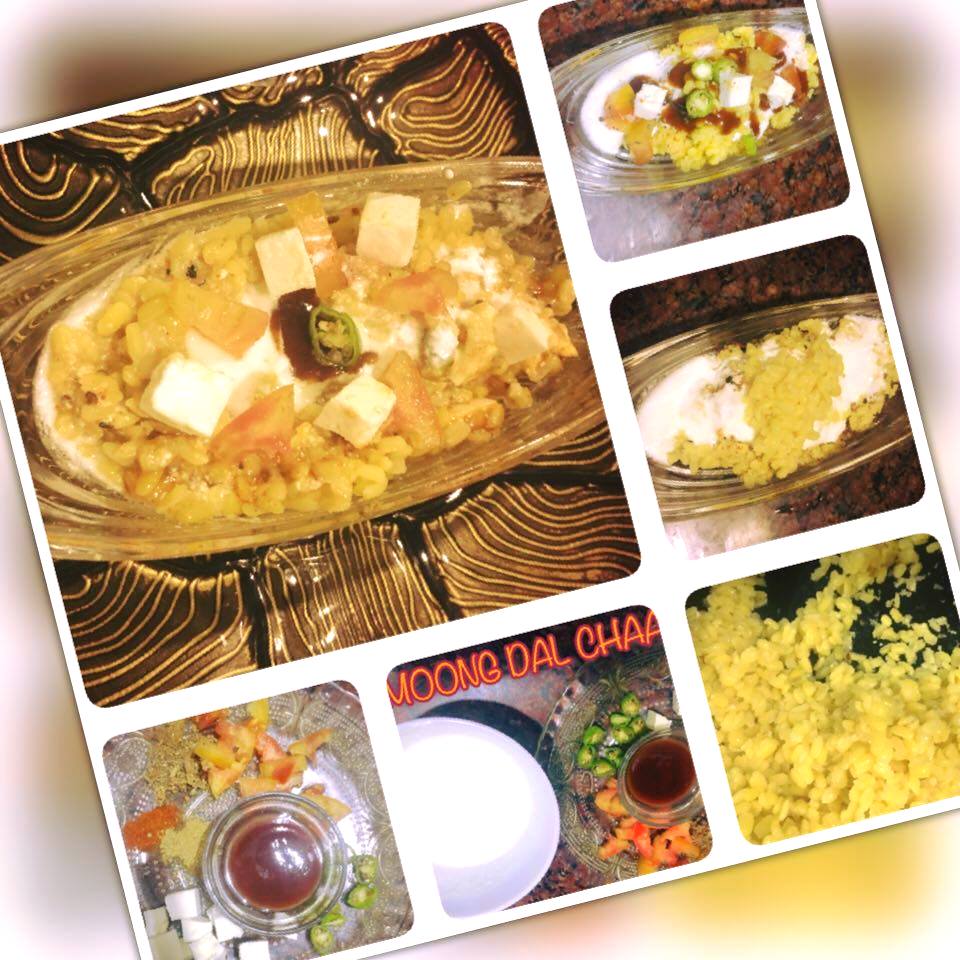 MOONG DAL CHAAT Recipe