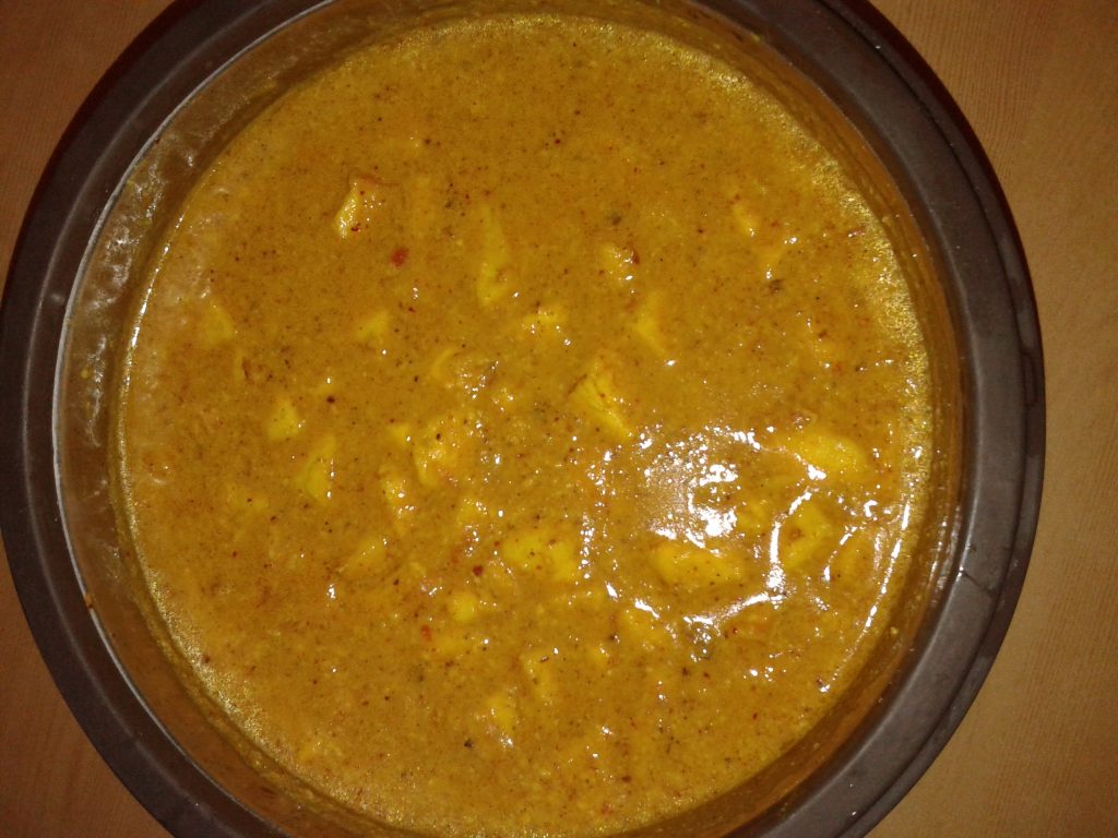 CHIKNI CHEESE CURRY Recipe