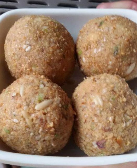 Sesame Pinni Churma Laddu Recipe