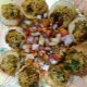 Mini Raj Kachori with Sprouts Recipe