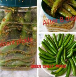 Mirchi ka Achaar ( Chili Pickle) Recipe