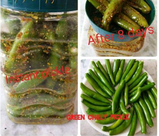 Mirchi ka Achaar ( Chili Pickle) Recipe