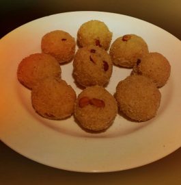 Rava Coconut Laddoo Recipe