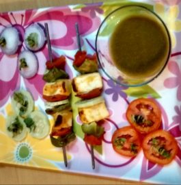 Punjabi Paneer Tikka Recipe