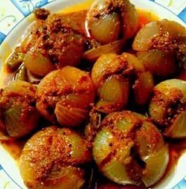 Stuffed Masala Onion Recipe