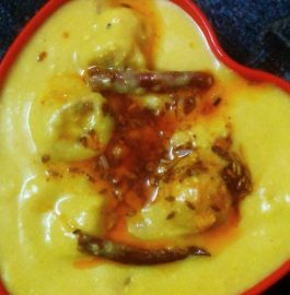 Kadhi with Pakoda Recipe