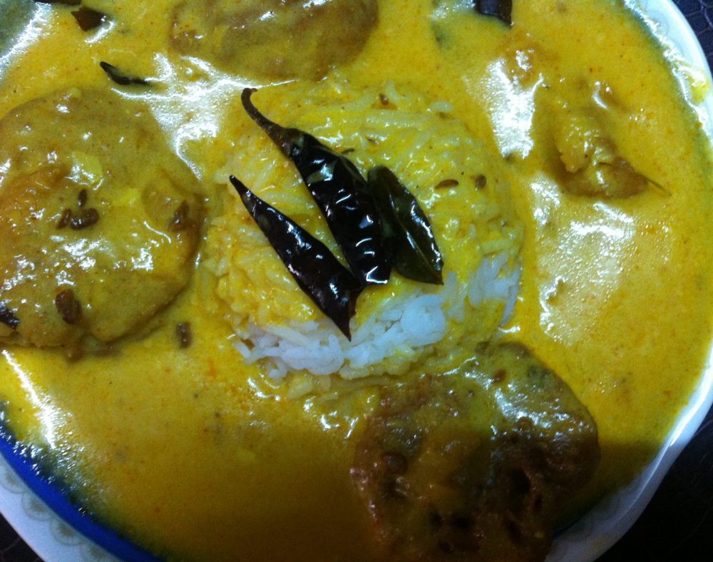 Kadhi Rice Recipe