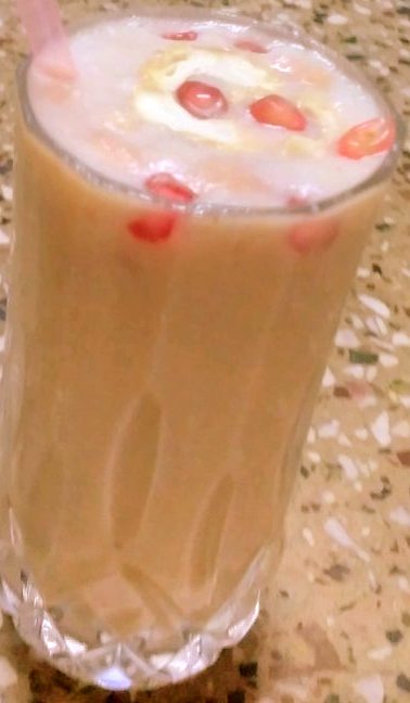 Dry Fruits Banana Shake Recipe