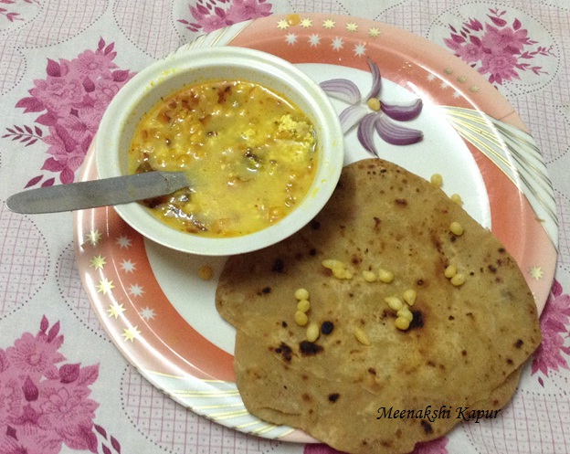 Ajwain Parantha with Dahi Tadka Recipe