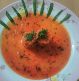 Soya Paneer stuffed in Gravy Recipe