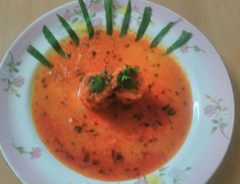 Soya Paneer stuffed in Gravy Recipe