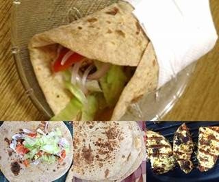 Grilled Paneer Rolls/Wrap Recipe