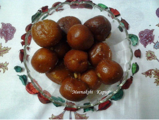 Apple Gulab Jamun Recipe