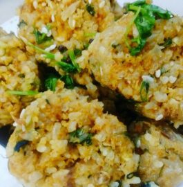 Leftover Rice ke Gatte Recipe