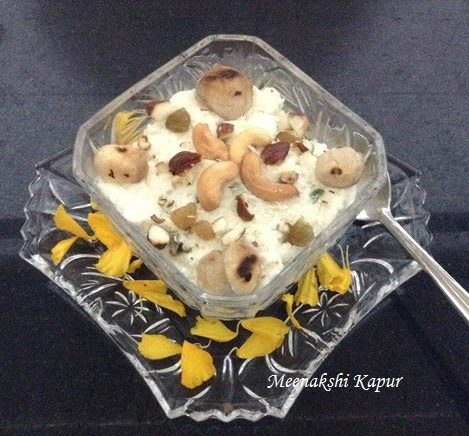 Makhana Rabri Recipe