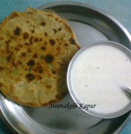 Matar Paranthas Recipe