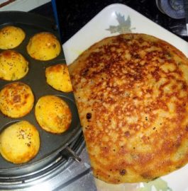 Mix Vegetable Pan Cake with Appams Recipe