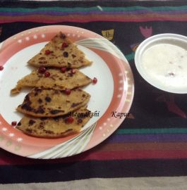 Soya Paranthas Recipe