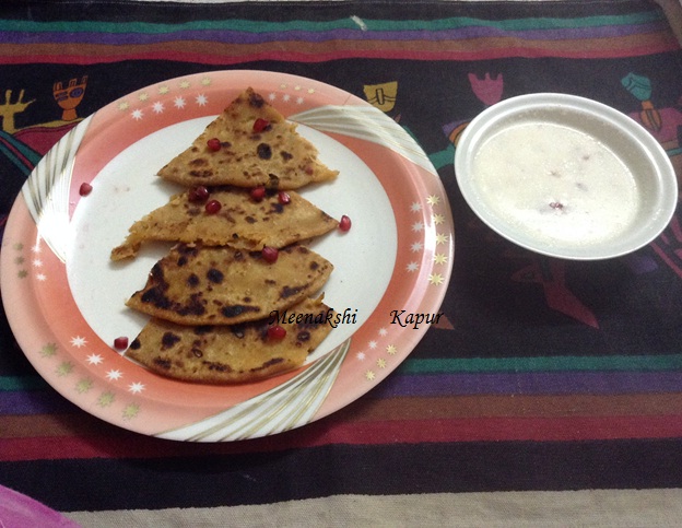 Soya Paranthas Recipe