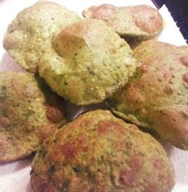 Palak(Spinach) Poori Recipe