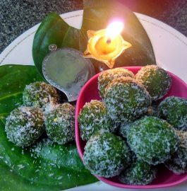 Paan Coconut Ladoo stuffed with Gulkand Recipe