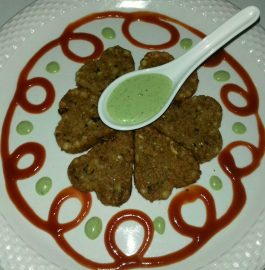 Crisp Sabudana Aaloo Tikki Recipe