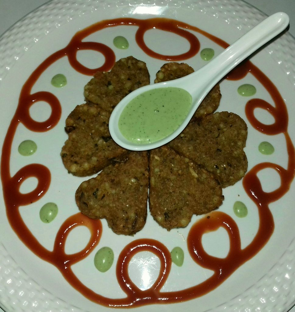 Crisp Sabudana Aaloo Tikki Recipe