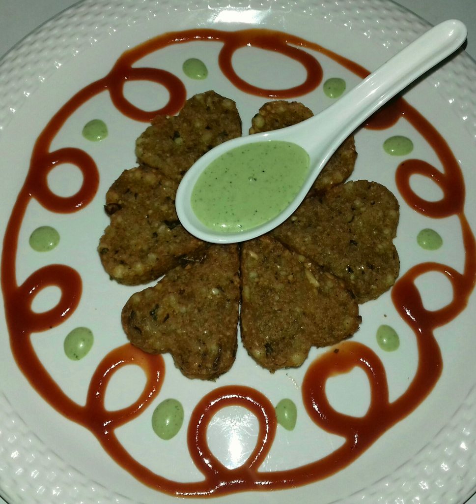 Crisp Sabudana Aaloo Tikki Recipe