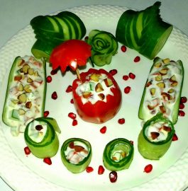 Russian Veg Cucumber/Tomato Salad Recipe