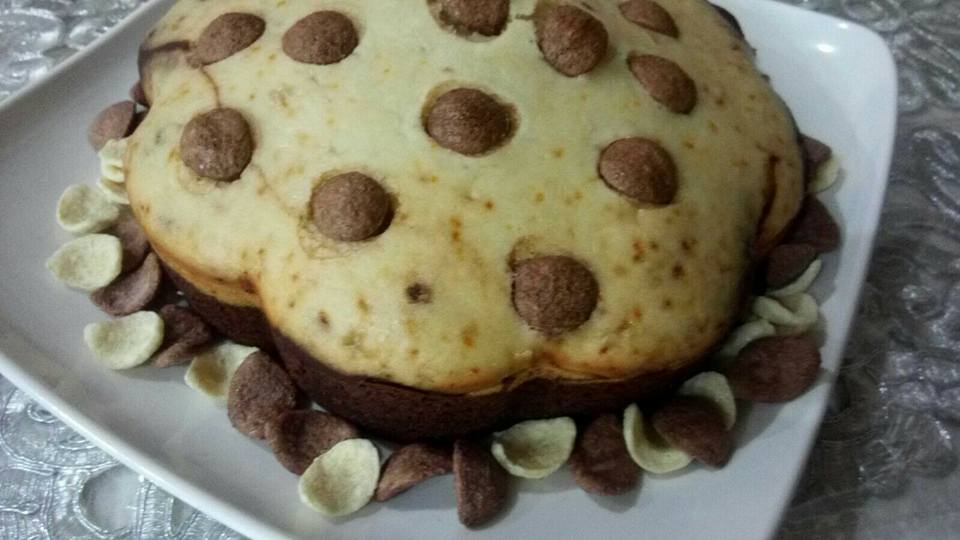 Double Layered Chocos Cake Recipe
