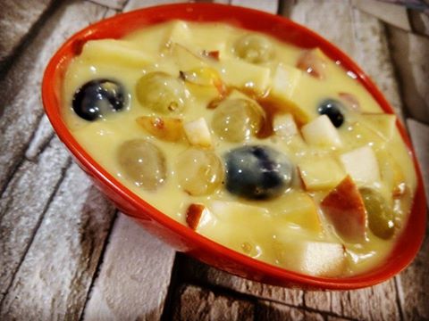 Fruit Custard Recipe