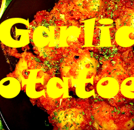 Spicy Garlic Potatoes / Lasaniya Batata Recipe