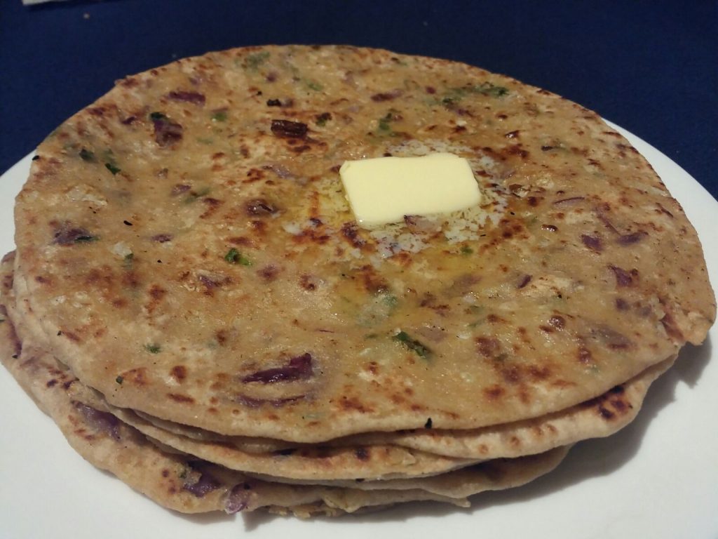 Gobhi (Cauliflower)Paratha Recipe