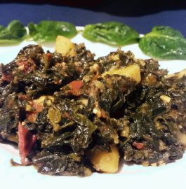 Aloo Palak -Iron Rich Sabzi Recipe