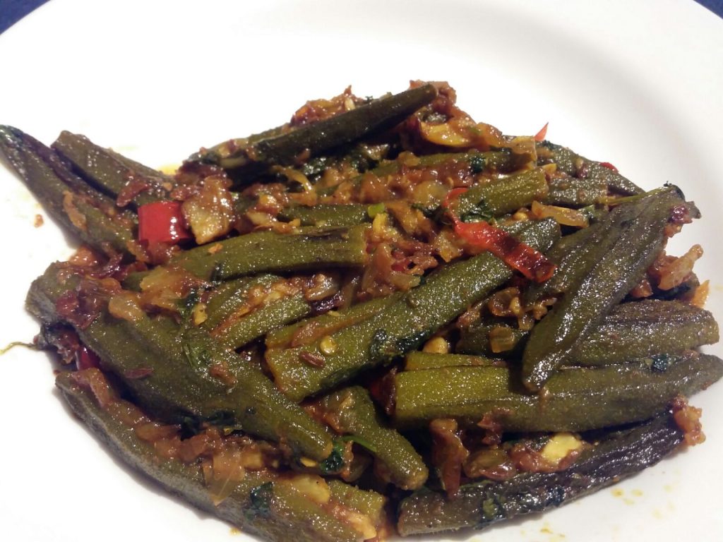 Bharwan Bhindi / Stuffed Okra Recipe